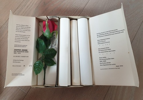 Jasper johns rose a - rose, is