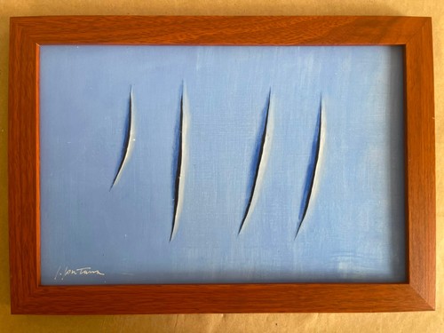 Fontana disegno quadro su - fontana,