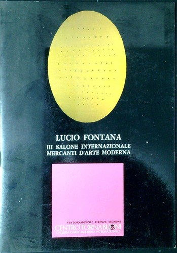 Lucio fontana iii salone - fontana:,