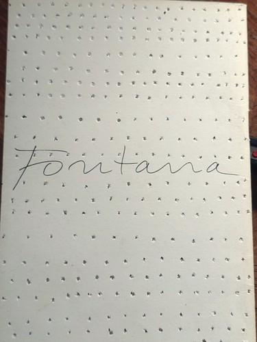 Lucio fontana composizione - lucio,