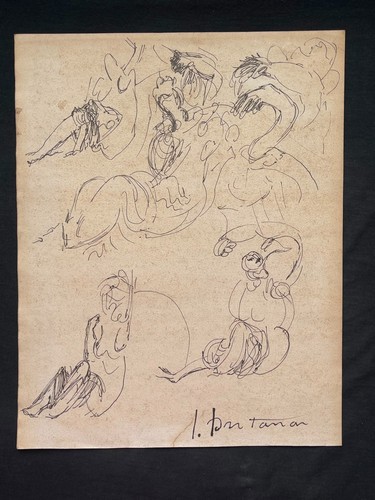 Lucio fontana quadro - lucio, disegno