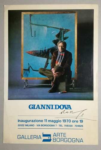 Gianni dova autografo - gianni, su