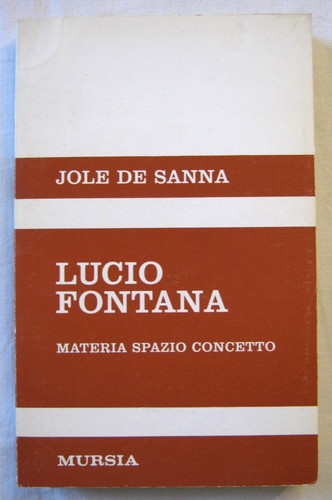 Lucio fontana 1993 materia - lucio,