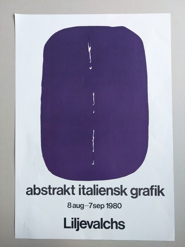 Lucio fontana poster - lucio,