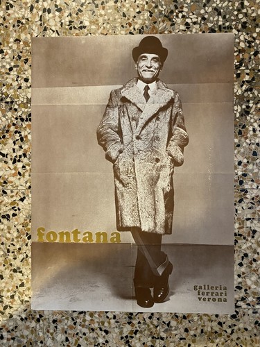 Fontana lucio manifesto - manifesto, /